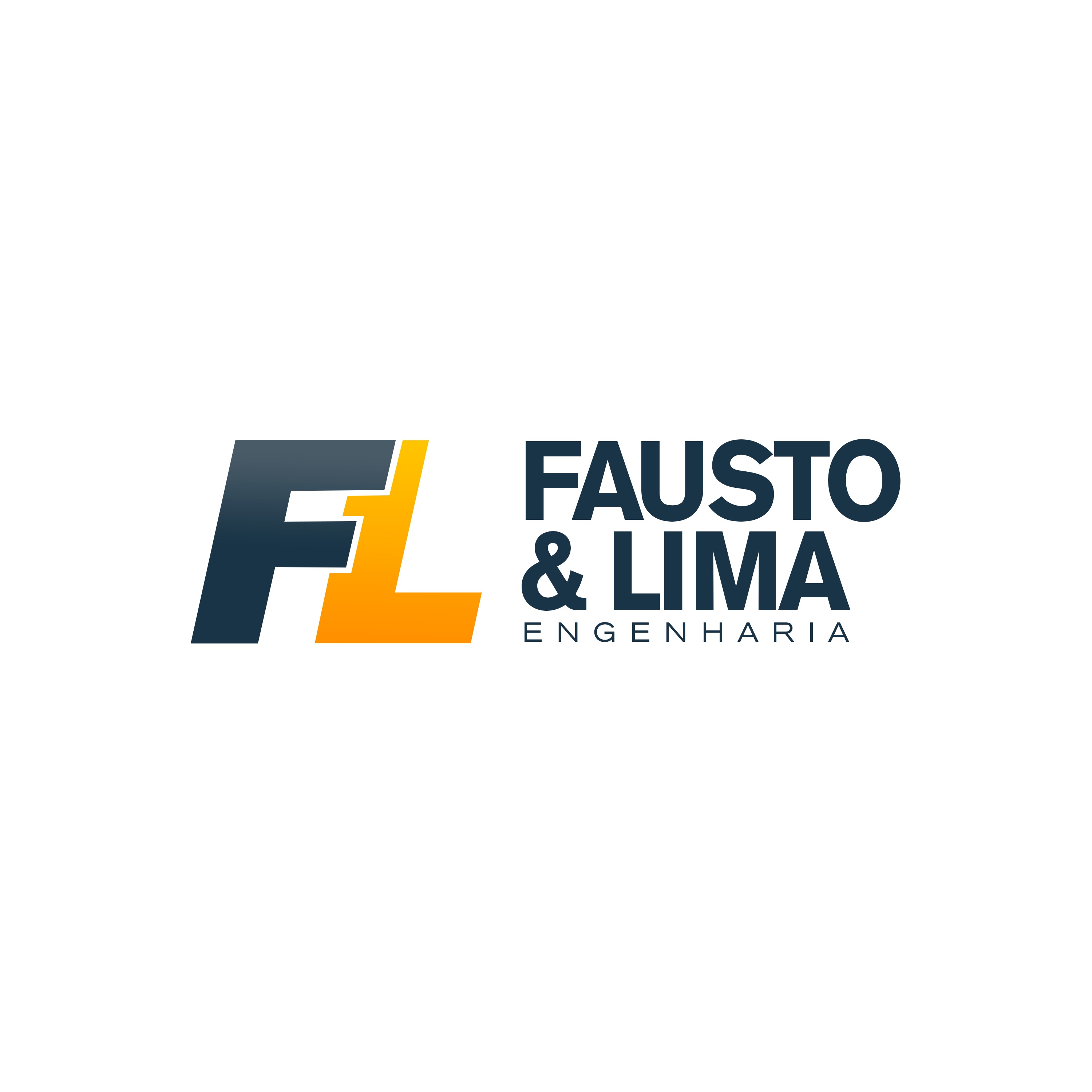 Logo Fausto e Lima Engenharia